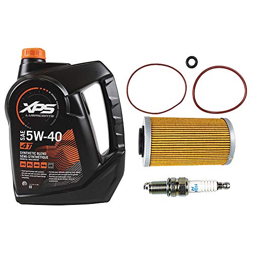 Sea Doo Oil Change Kit W/Filter O Rings & Spark Plugs 4-Tec GTI