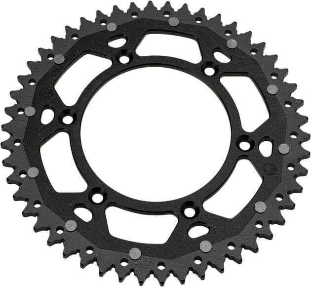 ATV&UTV Replace Parts & Accessories for Moose Dual Ring Rear Sprocket 50T Black fits Suzuki DR250S for DR350S 1990-1995 Mod-BBM45-FV21411