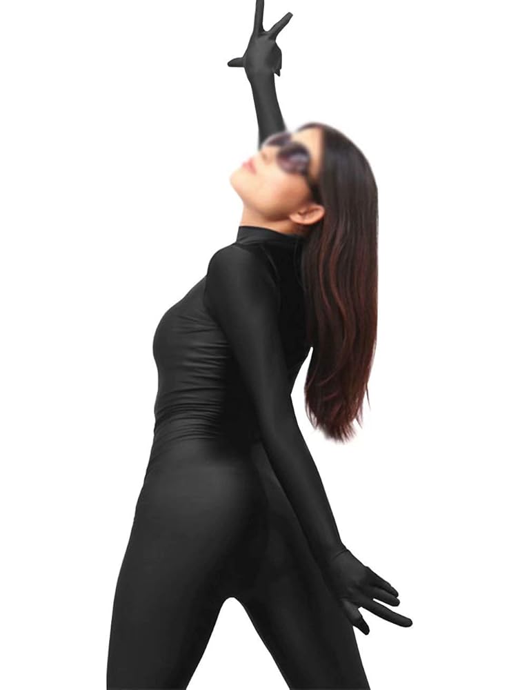 Amazon.com: Women's Sexy Nylon Spandex Full Jumpsuit Super