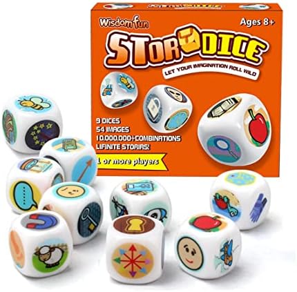 Happy Story 9 Colorful Cubes Bundle Dices - A Happy Travels Telli...