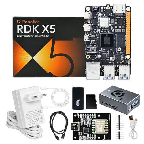 Kit RDK X5 8GB de d&eacute;veloppement IA robotique avec IMU 10 axes et dissipateur