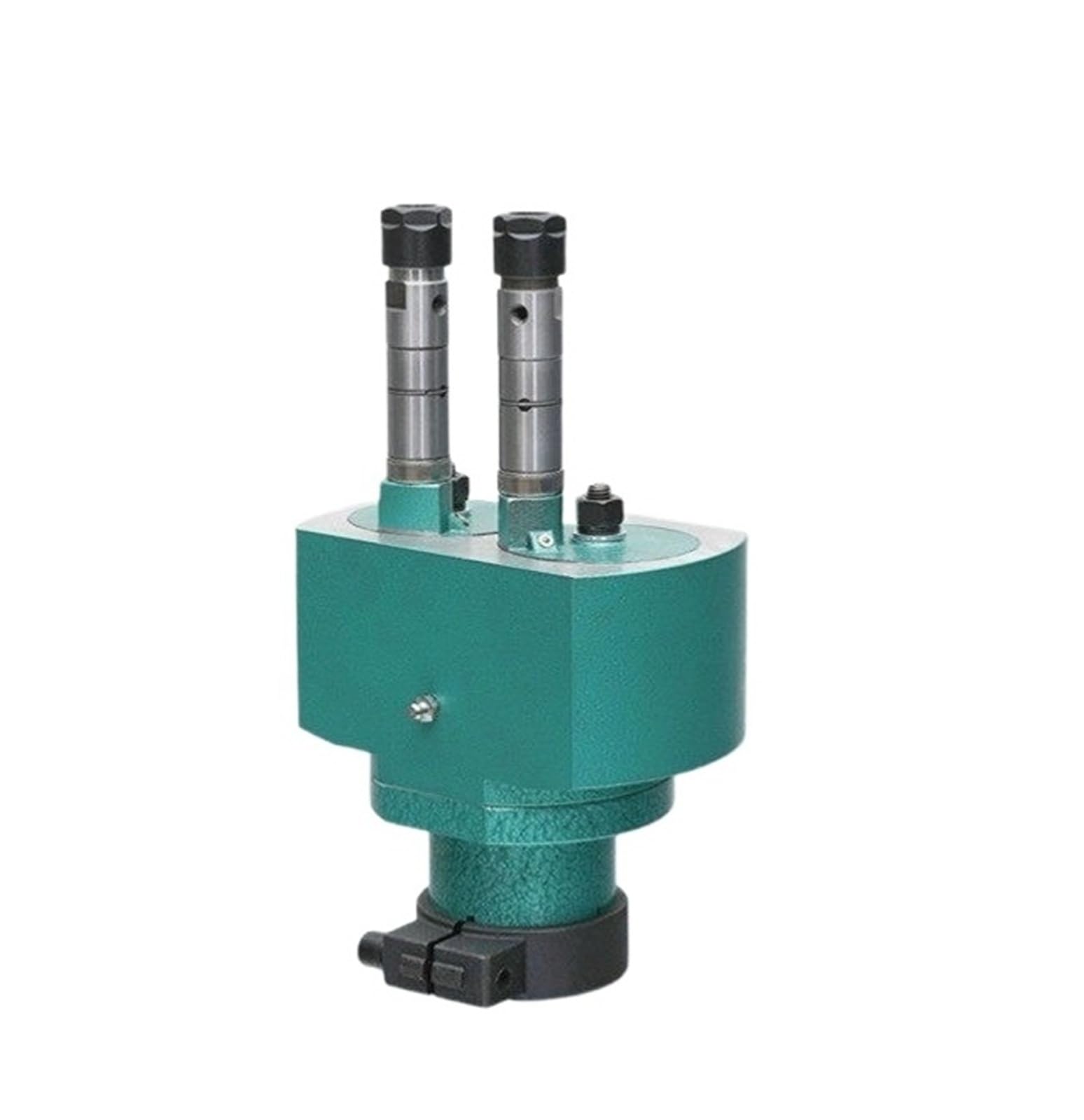 Amehru One Color St108 Multi-Spindle Drilling And Tapping Machine, Adjustable Two-Axis Multi-Spindle Tapping And Drilling Dual-Spindle Power Head(St200-Er20 Tapping)