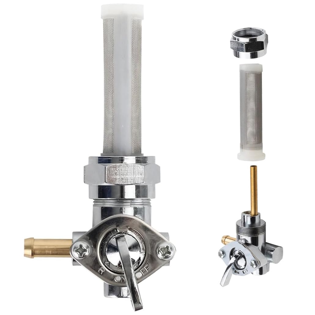 Petcock Fuel Valve 22mm Left Spigot for Harley Davidson Sportster