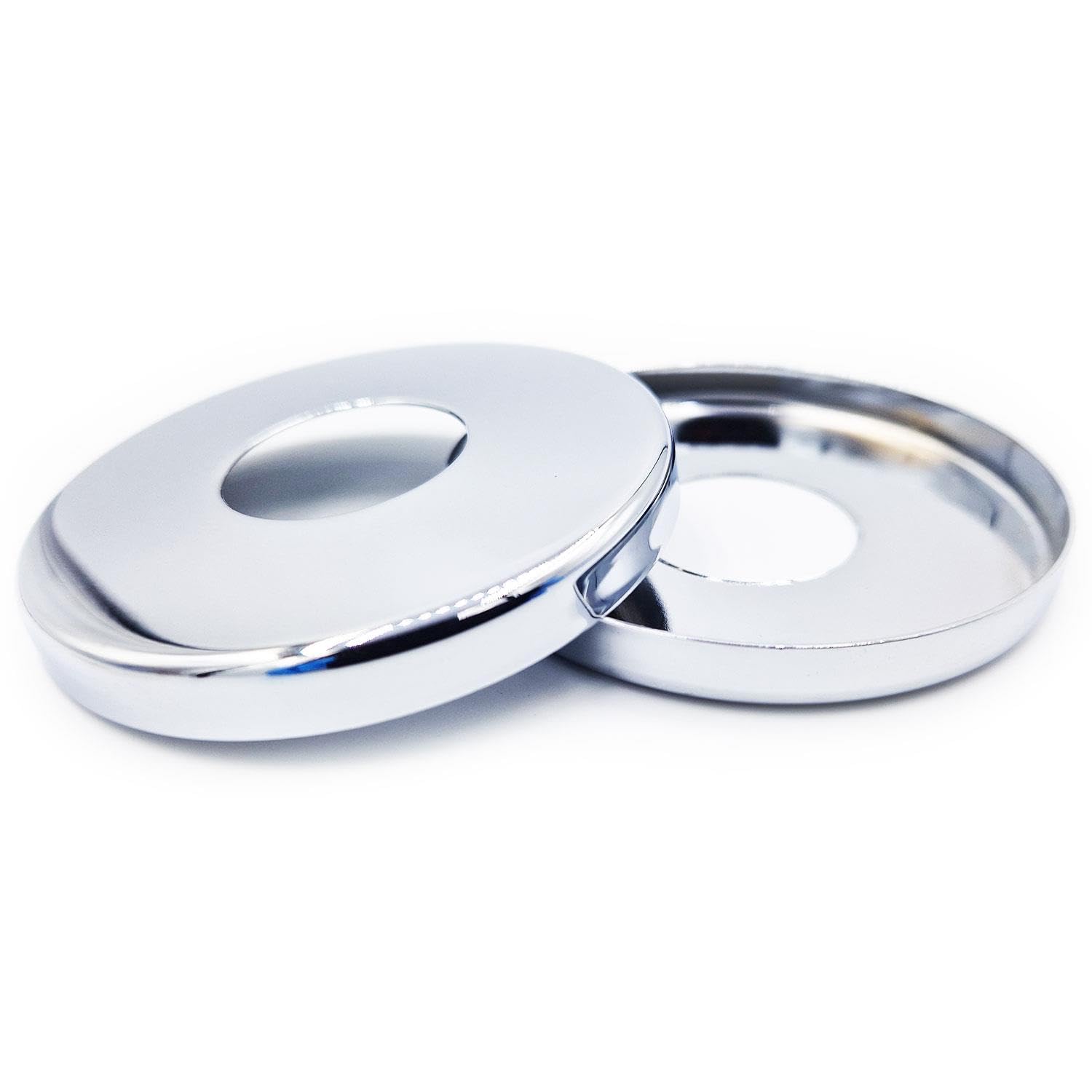 26mm (3/4") Collier Parties Chromé Robinet Couverture Trou Robinet Acier Rose