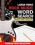 t shirt rock print  Large Print Rock Music Word Search Book for Adults: Rock Music Word Search Book for Adults with a Huge Supply and Solutions of Puzzles (Word Search: Fun Exercise For Your Brain)