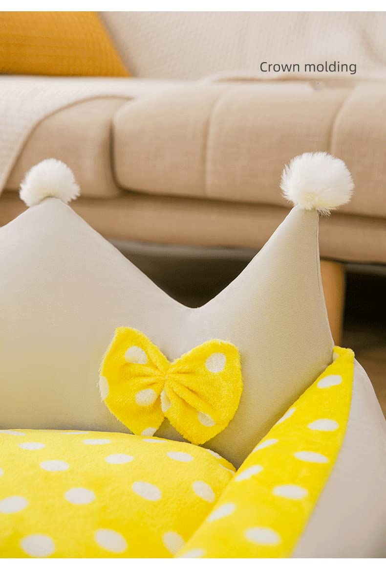 Cama grande para perros y gatos, nido de gato, cama cálida para perros, cama de perro en invierno, desmontable y lavable, cama para perros, perros pequeños y grandes