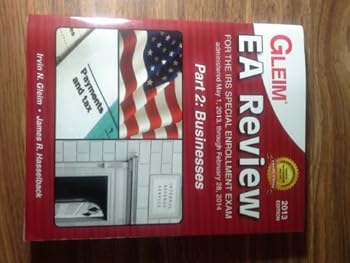 Paperback Gleim EA Review 2013 Edition, Part 2 Business (5/1/13 to2/28/14 EA Exam) Book