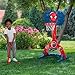 Delta Children Marvel Spider Man 4-in-1 Sports Center – Adjustable Easy Score Basketball Hoop, Soccer/Hockey Net and Golf Game, Red/Blue