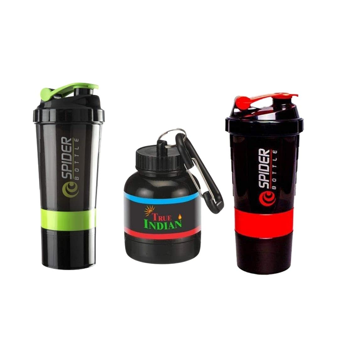 Special Combo Pack of Spider Gym Shaker & Whey/Shaker Bottle/100% Leakproof Guarantee Sipper Bottle Ideal for Protein Shaker Bottle & Gym Water Bottle | Gym Shaker-image-48