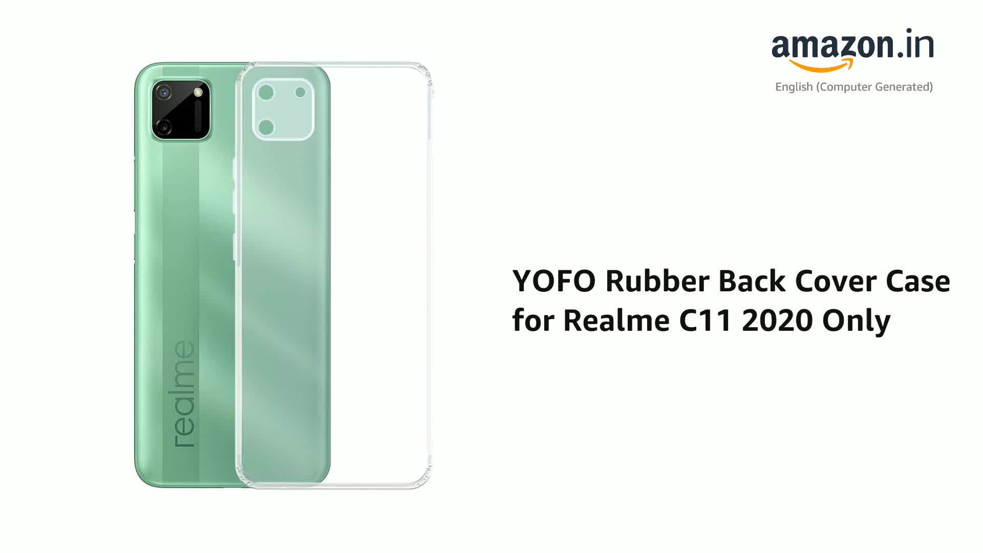 INSTACASE Funda Compatible con Realme 11 Pro Plus Transparente