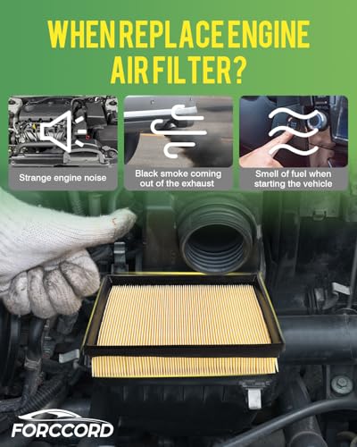 Image of 2-PACK Engine Air Filter CA11305 Replacement for 328i, 328i xDrive, 320i, 320i xDrive, 428i, 428i xDrive /Gran Coupe Car Accessories
