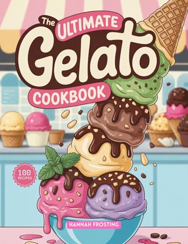 The Ultimate Gelato Cookbook: Delicious Homemade Gelato Recipes for Every Skill Level (The Ultimate Dessert Collection Book 31)