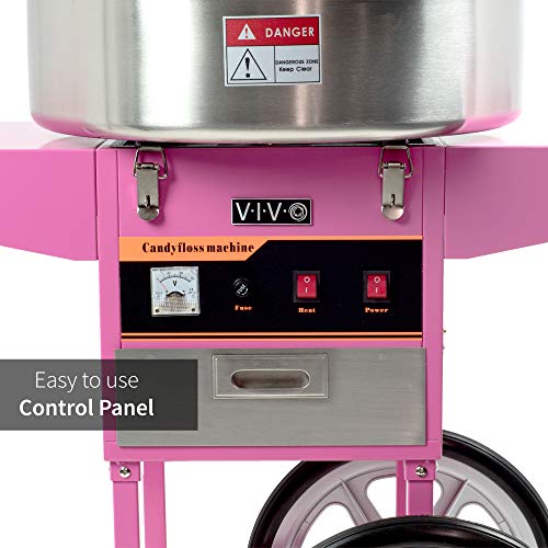 Commercial Candy Floss Machine Cart