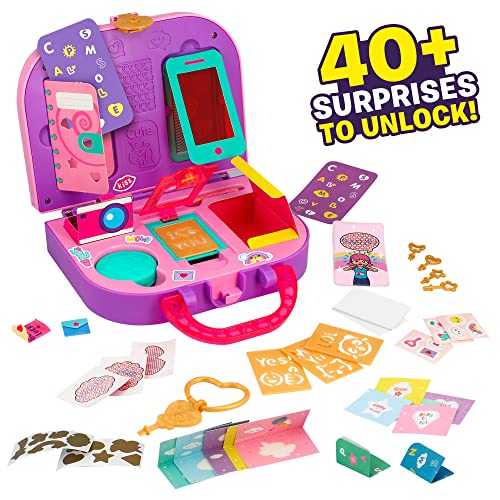 Funlockets S22230 Secret Messages Maker Girl’s Stationary Case, Pink,Medium - Image 2
