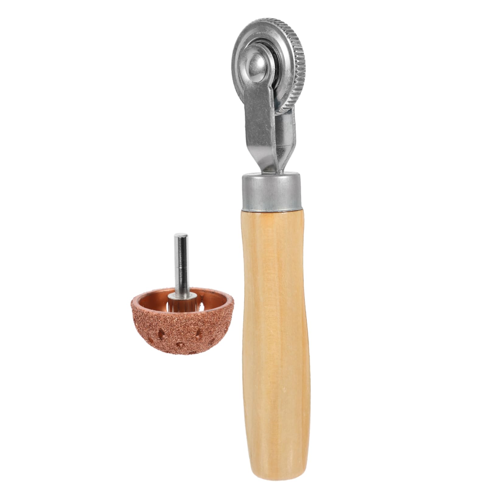 PRETYZOOM 1 Set Buffing Wheel for Tire Repair Tool Rollers Car Tires Sound Deadening Roller Tire Patch Kit Tire Roller Sound Dampening Roller Low Tire Buffer Iron