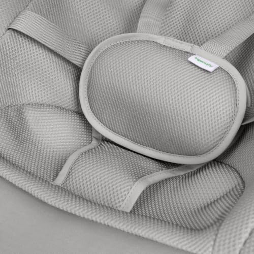 Ingenuity Nestle Vibrating Rocker, Lightweight Foldable Infant Seat with Breathable Fabric, 2-Position Recline, Mini Vibration Unit, 5-Point Harness, Travel Bag - image 9