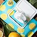 Bliss - Lemon & Sage Refreshing Body Wipes | Plant-Based, Aluminum Free, Natural Deodorant Wipes | All Skin Types | Gym & Travel Wipes for Easy Cleansing | Vegan | Cruelty Free | Paraben Free | 30 ct.