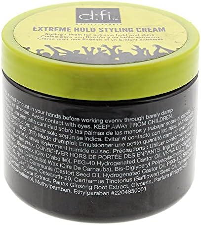 D:FI HAIR Extreme Hold Styling Cream, 5.3 Ounce
