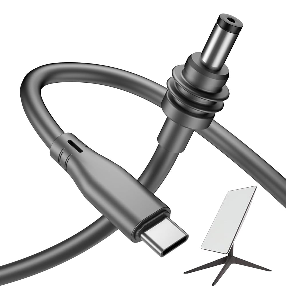 NAVESO Starlink Mini USB C, 5M USB to DC Cable Starlink Mini, Starlink Mini USB-C to DC Power Cable, USB-C Cable PD for Starlink Mini, 100W USB Type-C Input to Waterproof Barrel Plug Charging Cable