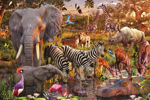 Ravensburger African Animals 3000 Piece Puzzle