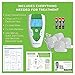 AccuRelief TENS Unit Pain Relief System - Muscle Stimulator For Pain Relief From Back Pain, Neck Pain, And Other Body Pains - Clinical Strength OTC Approved