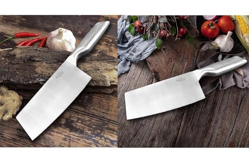 Image of Kitchen Knife Set Meat Cleaver Butcher /Knife | Kitchen Shears for Easy Fast Cutting & Slicing, Nakiri Knife, Non Slip Grip Handle (Pack of 1)