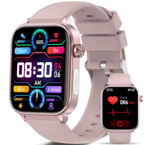 【Non Invasive e 𝐆li𝐜𝐞𝐦𝐢𝐚/acido urico/lipidi】Questo smartwatch donna ecg utilizza una tecnologia di sensori avanzata per monitorare la 𝐆li𝐜𝐞𝐦𝐢a e i componenti del sangue in tempo reale senza la necessità di punture di aghi. E genera nell'app i dati relativi alla 𝐆li𝐜𝐞𝐦𝐢𝐚 e allo Componenti Ematiche (acido urico e lipidi nel sangue). L'orologio supporta anche il monitoraggio 24 ore su 24, 7 giorni su 7 dell'𝐆li𝐜𝐞𝐦𝐢𝐚, acido urico e dei lipidi nel sangue, aiutandoti a tenere traccia della tua salute e a monitorarla e gestirla sempre e ovunque. Inoltre, la funzione di monitoraggio del sonno dello smartwatch monitorerà automaticamente lo stato del sonno dalle 22:00 alle 8:00.