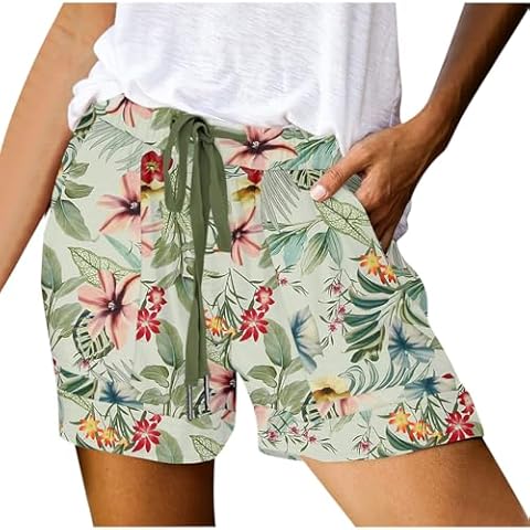 RLEHJN Women's Summer Sports Shorts Cover