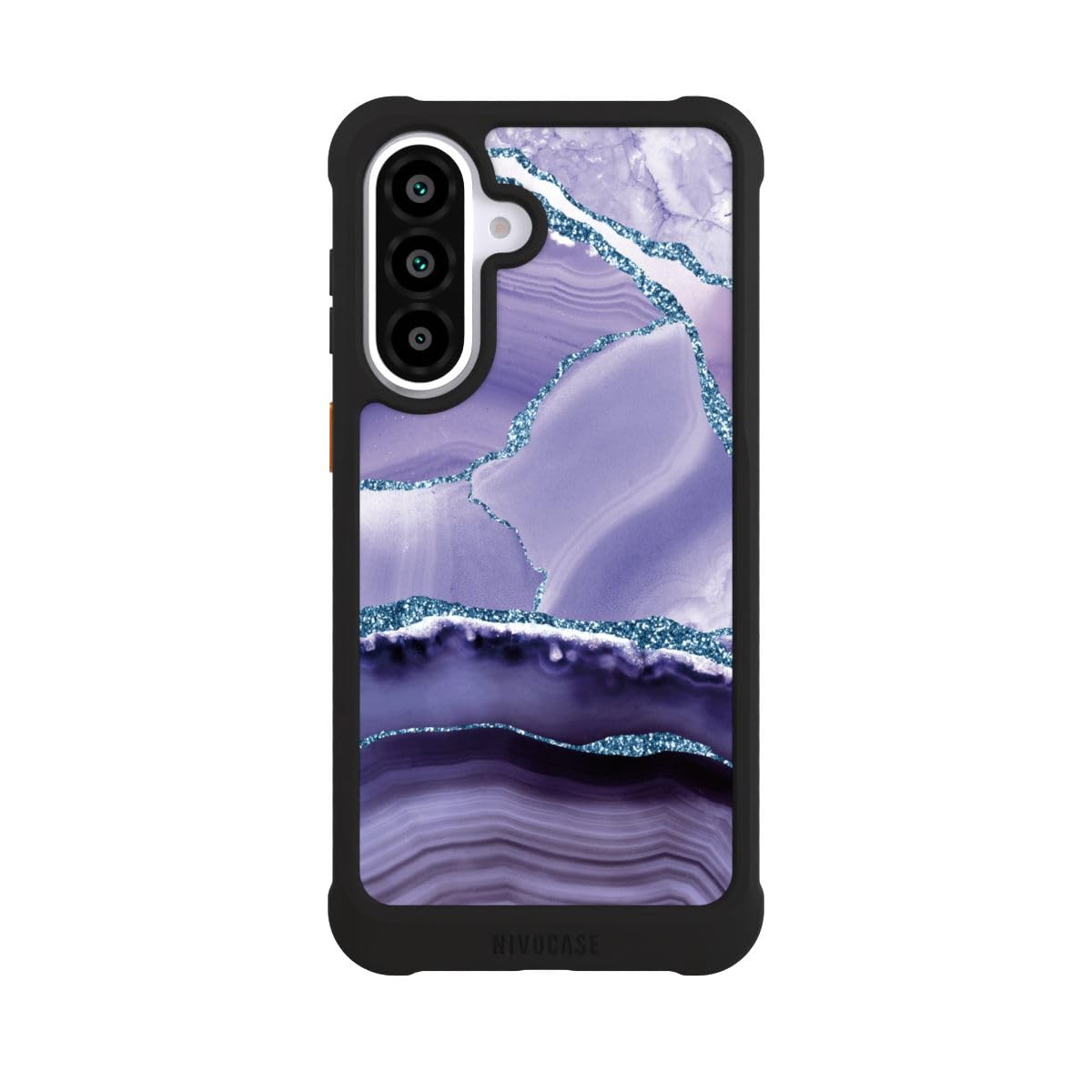Custodia per Samsung Galaxy A57 5G Glitter Look Pietra preziosa Marmo