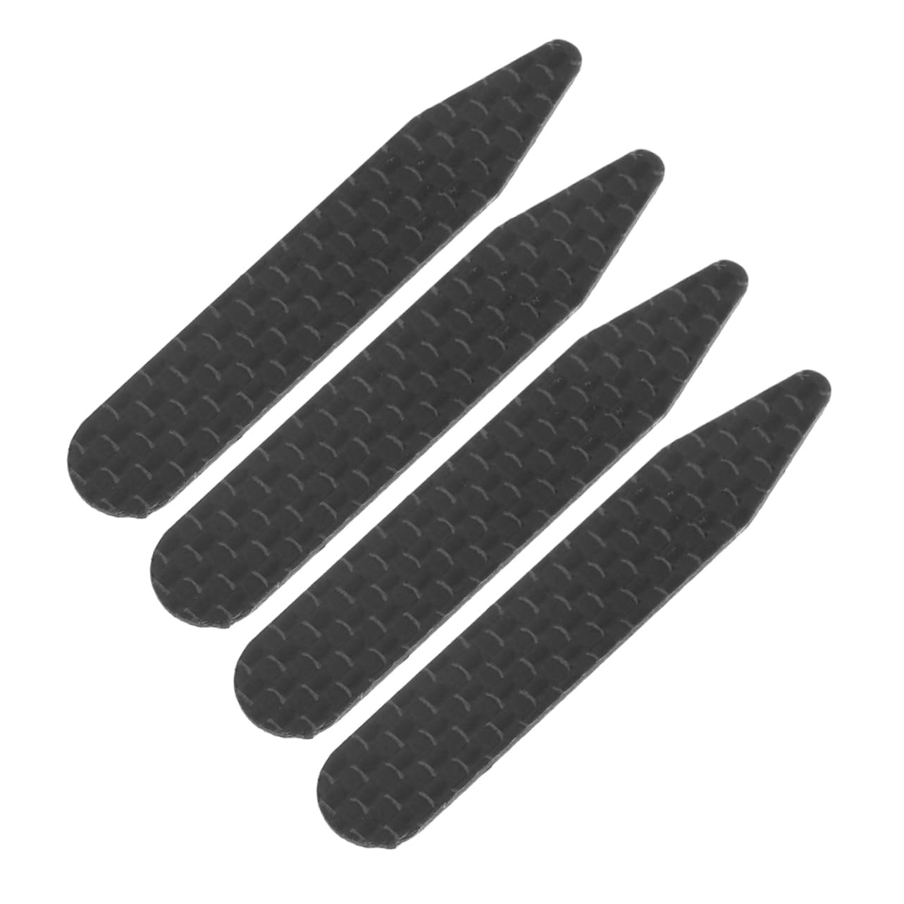 CONGARTENO 2pairs Carbon Fibre Collar Stays for Men Collar Inserts Easy to Use and Remove Maintain Shape for Dress Shirts of Stylish Shirt Supports