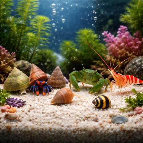 Clean Up Crew Pack with Hermit Crabs
