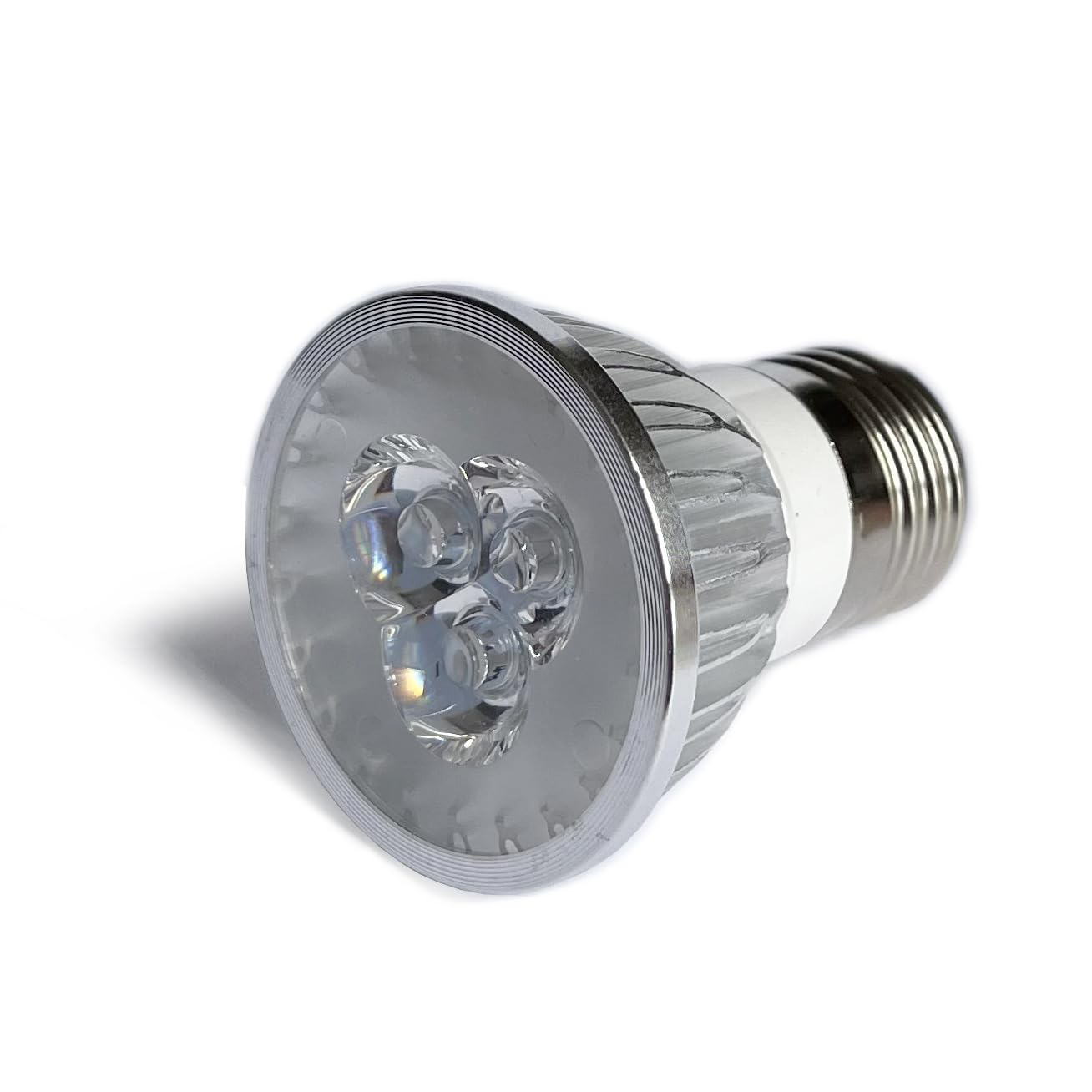 940nM IR-Strahler, E26 E27 Infrarot-Strahler, Glühbirne, 9 W (3 Hochleistungs-3-Watt-LEDs), 45 °, zur Verbesserung der Nachtsicht von IR-Kameras, für CCTV klare Überwachungsbilder bei Nacht