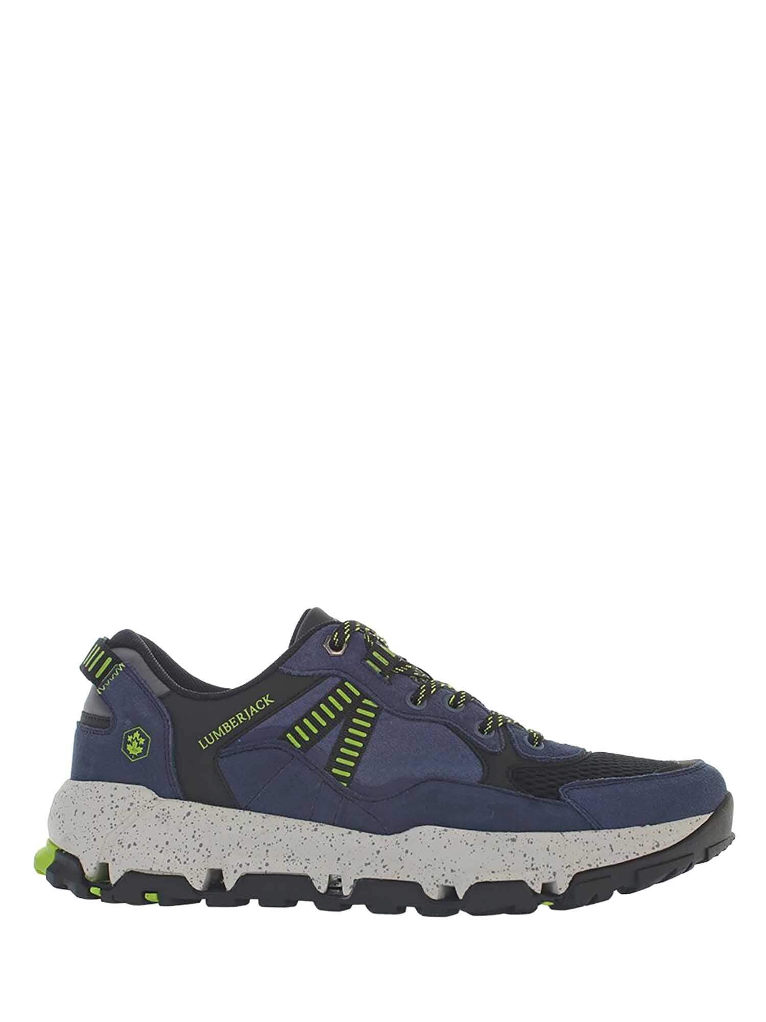 Baskets Lumberjack Silverstone homme bleu marine en taille 41 EU