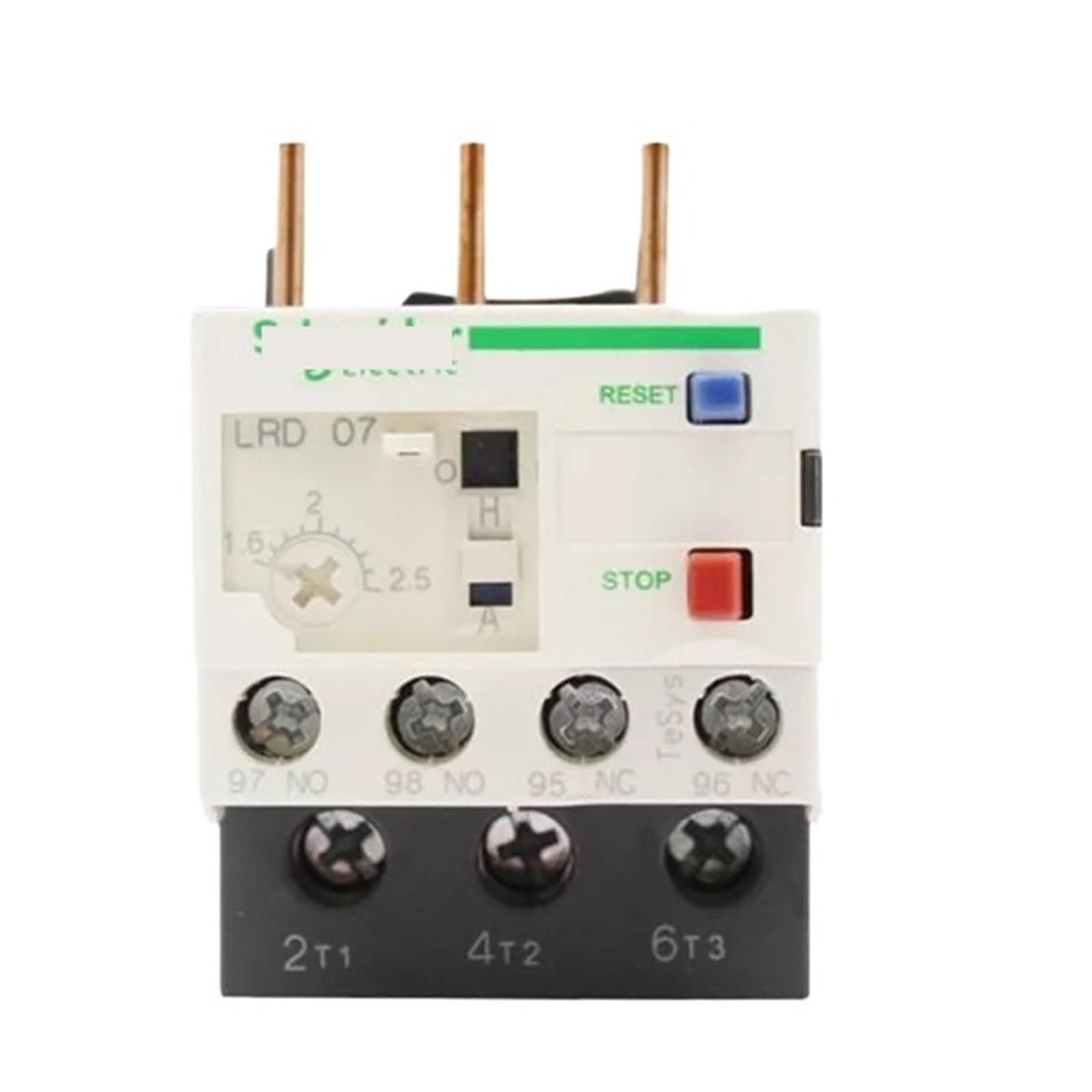 JJHQOKYNA Thermal Overload Relay LRD01C 0.1-0.16A LRD03C .25-0.40A LRD08C 2.5-4A(LRD07C 1.6-2.5A)