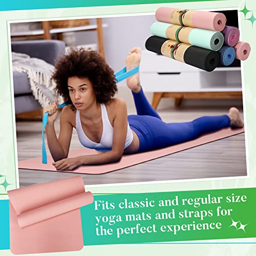10 Pack Bulk Yoga Mats 72 X 24 Inch 6 Mm Thick Yoga Mats Fitness Mat Non Slip Exercise Mat For Yoga Pilates Workout Stretching, Black, Pink, Light Blue, Blue, Purple #TOP1