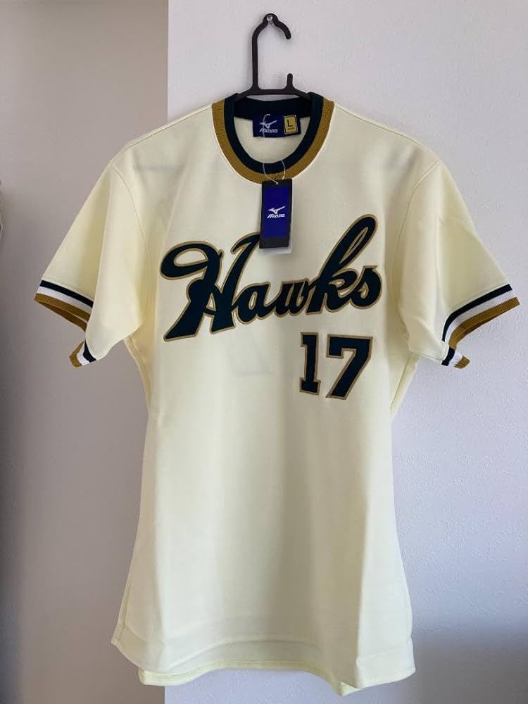 南海ホークス　江夏豊　復刻ユニフォーム　Lサイズ 南海ホークス江夏豊 選手背番号17復刻ユニフォーム