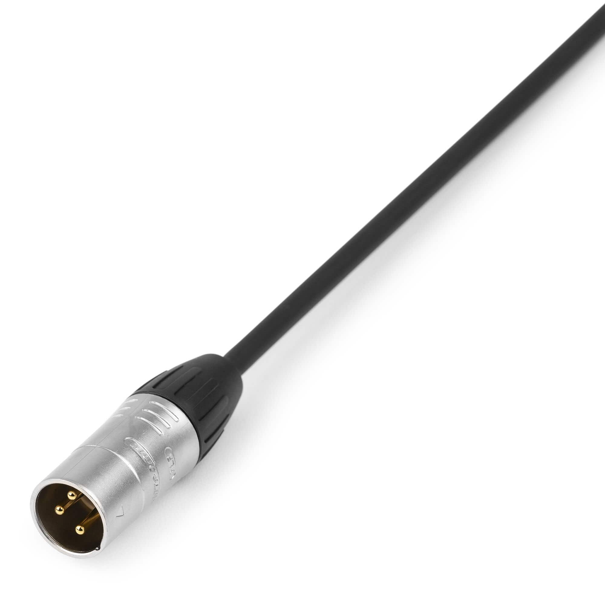 CX104-20 Câble DMX Mâle/Femelle Étanche IP65 XLR 3 Broches 20m - Câble DMX Résistant à l’Eau et la Poussière, Idéal pour Raccorder vos Jeux de Lumière en Extérieur