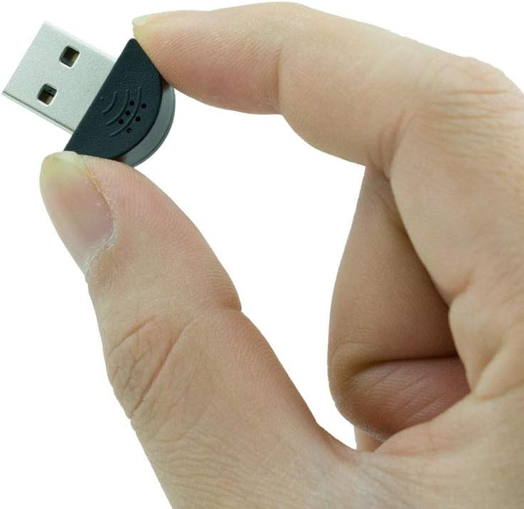 Mini USB 2.0 Microphone PC plug-and-play driver-free Mac desktop and laptop microphones are convenient and practical. Mini black is suitable for web chat, games, and video conferencing (Black)