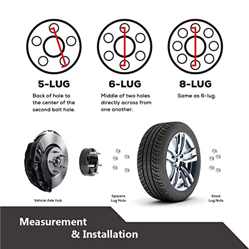 Dynofit 15Mm 5X4.5 Wheel Spacers For 300Zx 350Z 370Z Altima Leopard G35 G37 Fx35 S14 And More, 2Pcs 5X114.3 Hubcentric Forged Wheels Spacer 66.1Mm Hub Bore M12X1.25 For 5 Lug Rims #TOP6