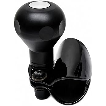 Steering Wheel Knob Car Removable - Steering Wheel Knob Steering Aid Universal for Cars Trucks Vans Forklifts & Boats One-Handed Aid for More Control
