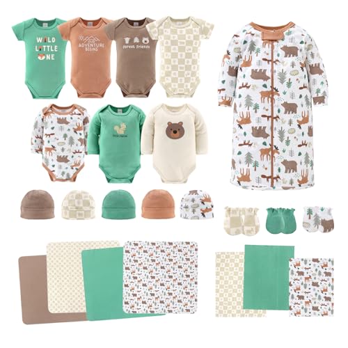 The Peanutshell Baby Layette Gift Set for Baby Boys - ...