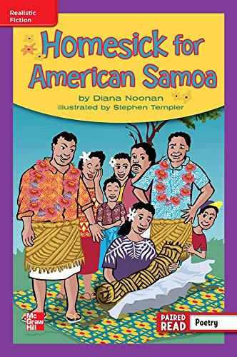  Reading Wonders Leveled Reader Homesick for American Samoa: Ell Unit 6 Week 5 Grade 4