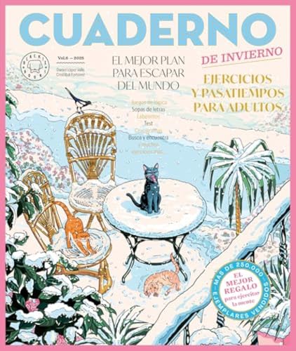 Cuaderno de invierno. Vol. 6: Ejercicios y pasatiempos para adultos (CUADERNOS...
