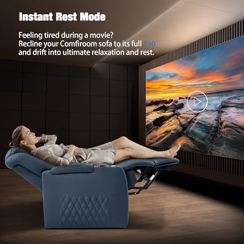 Luxury recliner sofa home theater