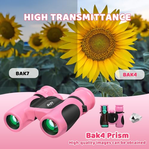 Binoculares BLACKICE para Niños 8x21 Compactos y Resistentes miniatura 5