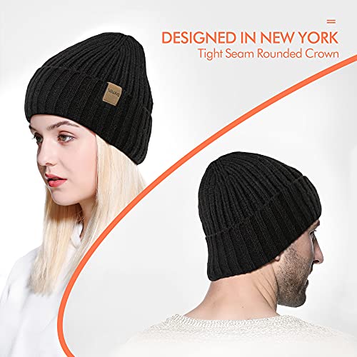 Zowya Ultrawarm Winter Beanie For Men & Women Thermal Lining Double-Layer Skully Thick Knit Beanie Comfortable Skull Cap Windproof Outdoor thumb #4
