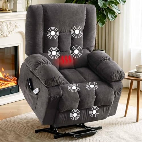 Power Lift Recliner Chair with Massage & Heating
