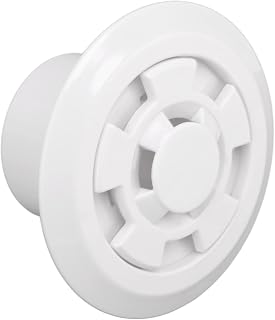 Jopwkuin Saída de transbordamento de água para piscina, plugue externo removível ABS saída de água para piscina fluindo mesmo para spa
