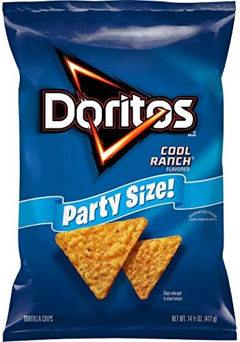 Amazon.com: Doritos Tortilla Chips, Cool Ranch, 14.5oz Party ...