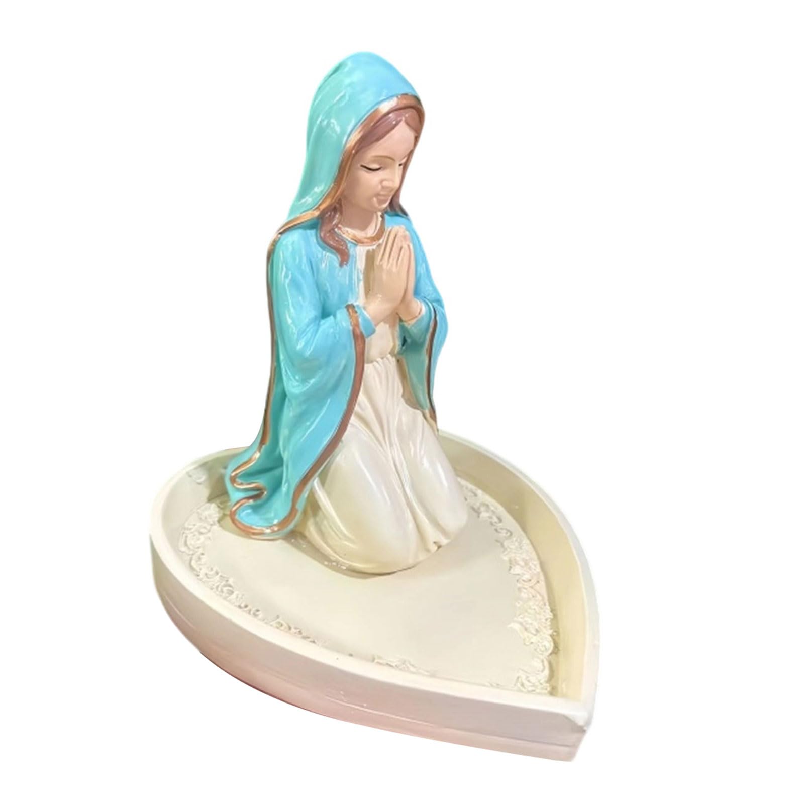 Linvimia Sacred Home Decoration Resin Jewelry Display Stand for Organizing Necklaces Earrings and Rings Jewelry Holder